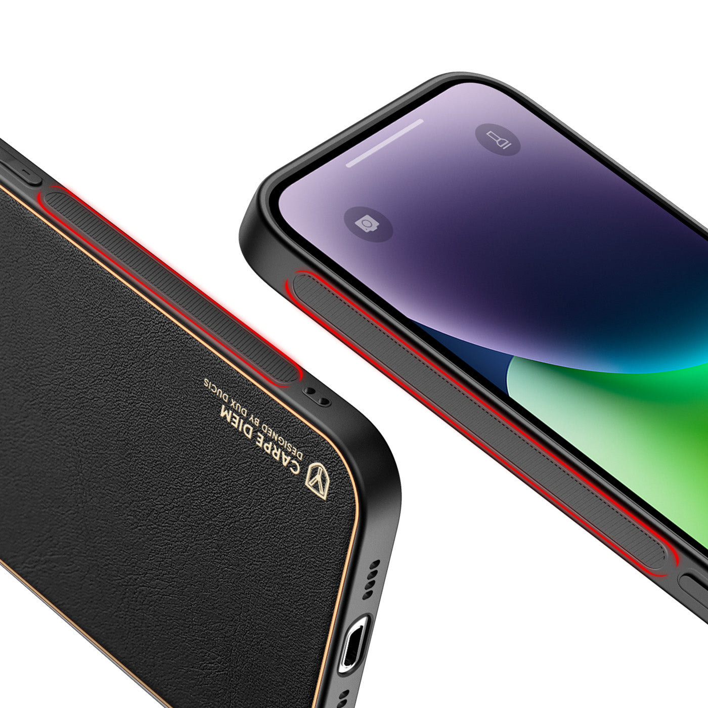 Dux Ducis Yolo dėklas iPhone 14 Plus – juodas