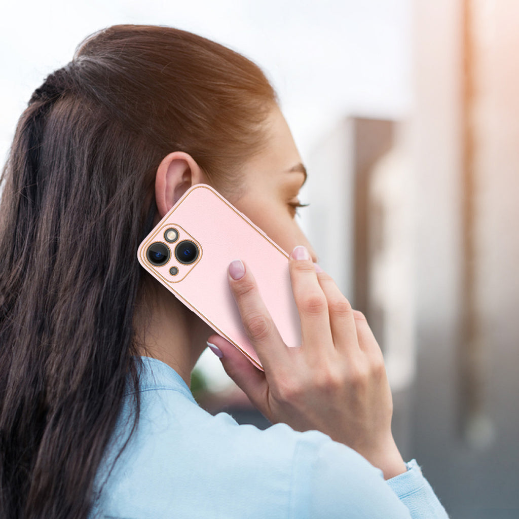 Dux Ducis Yolo dėklas iPhone 14 Plus – rožinis