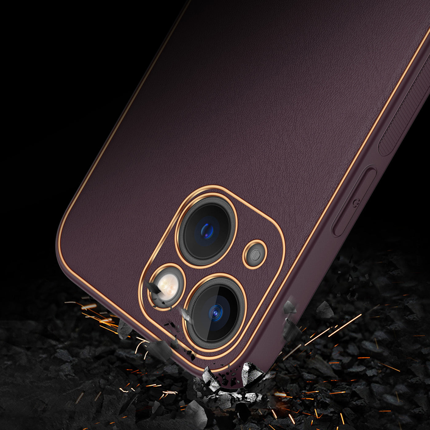 Dux Ducis Yolo dėklas iPhone 14 Plus – violetinis