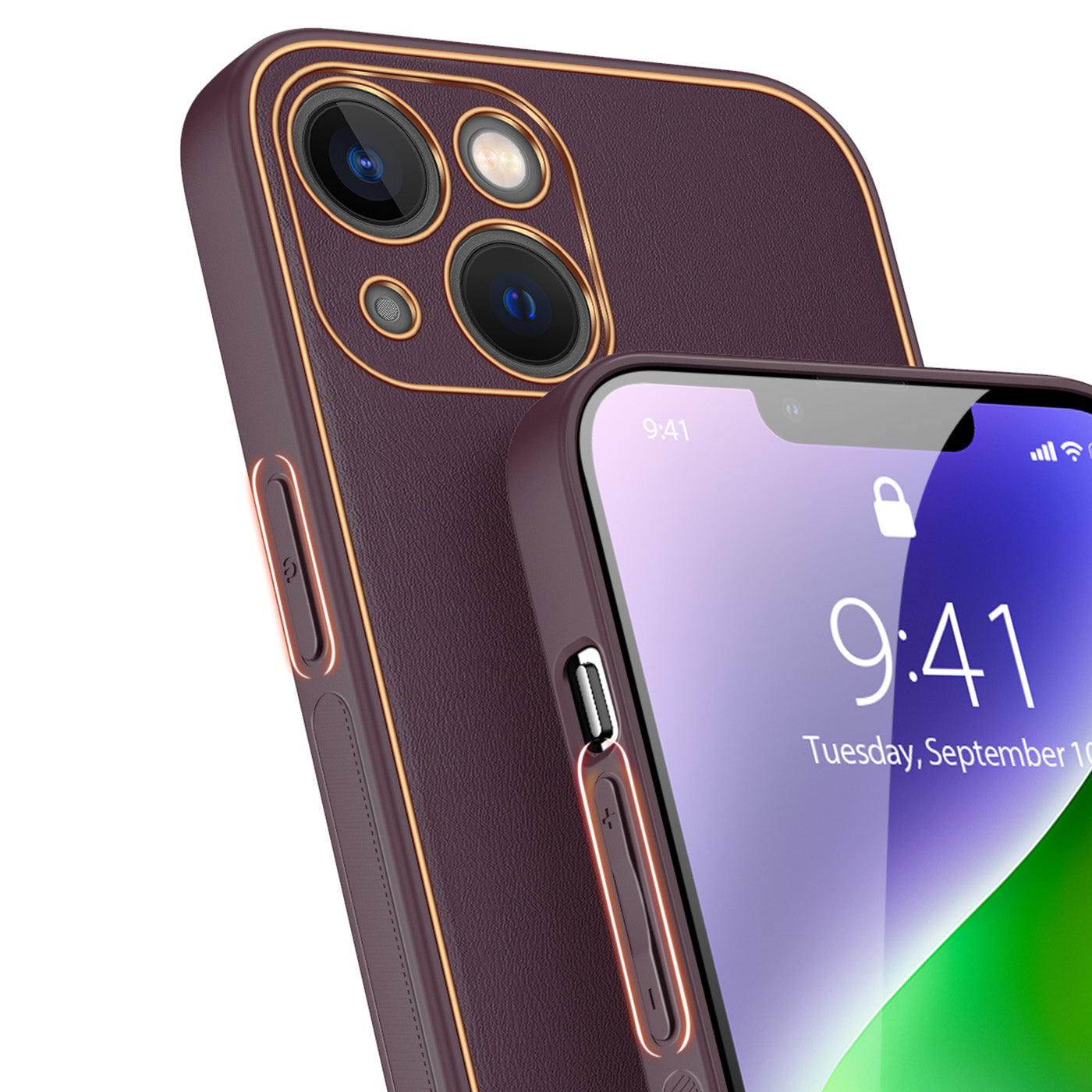 Dux Ducis Yolo dėklas iPhone 14 Plus – violetinis