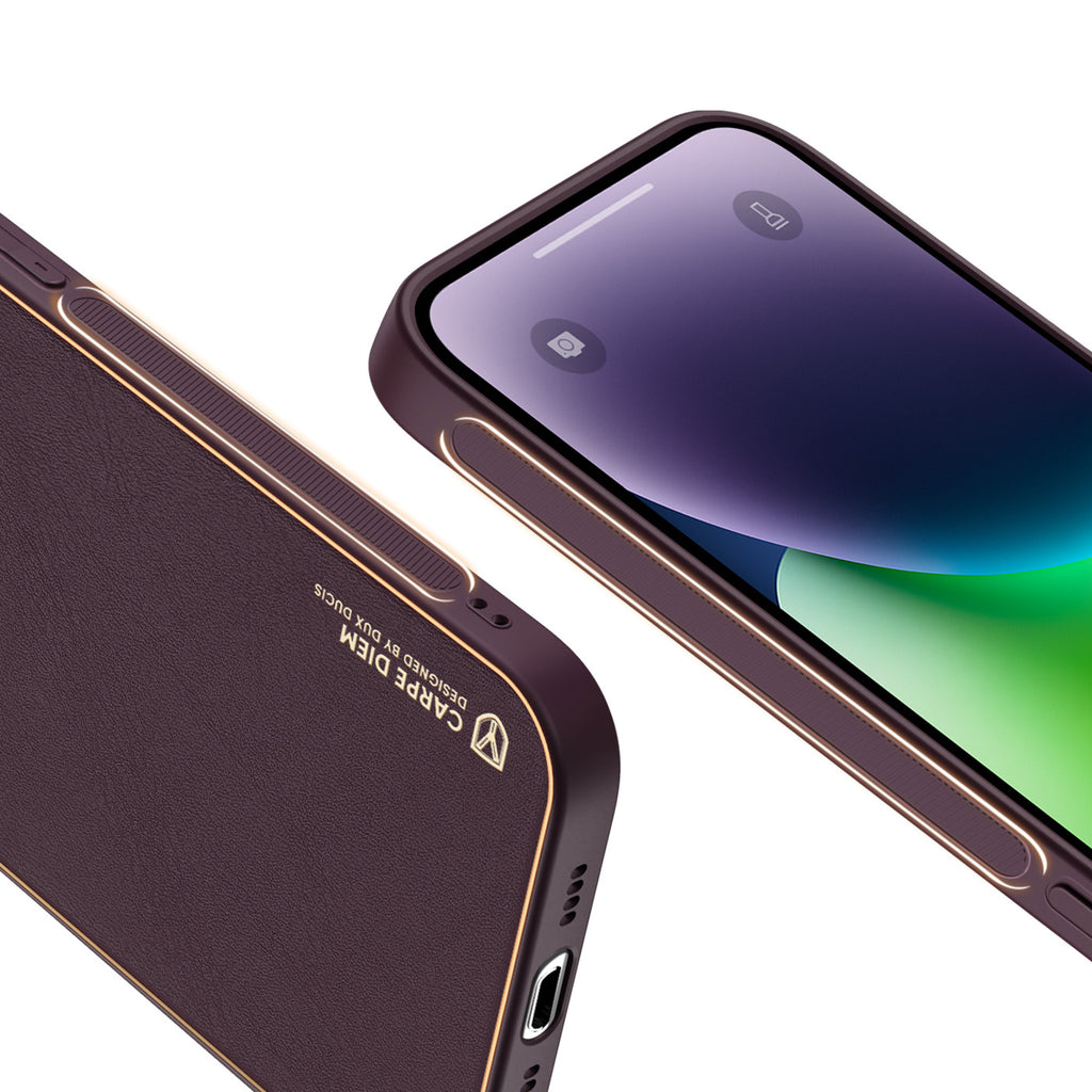 Dux Ducis Yolo dėklas iPhone 14 Plus – violetinis