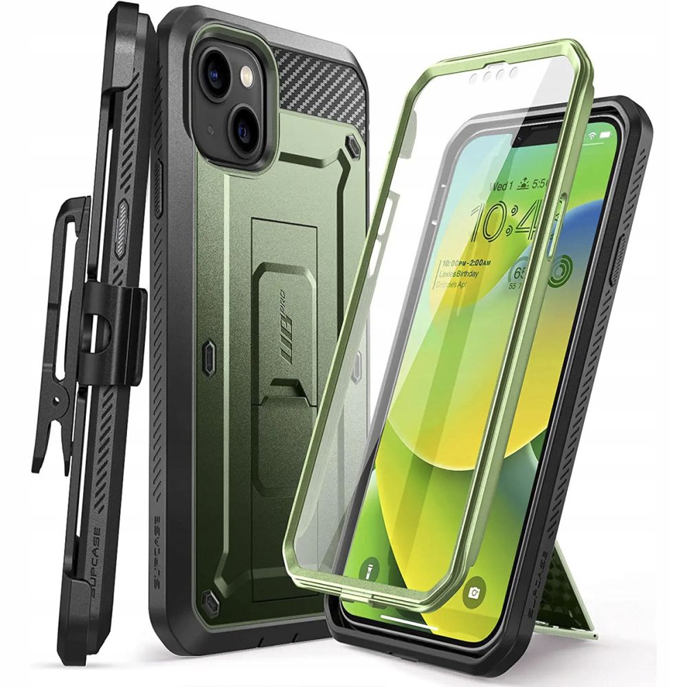 Supcase Unicorn Beetle Pro dėklas iPhone 14 Plus – žalias