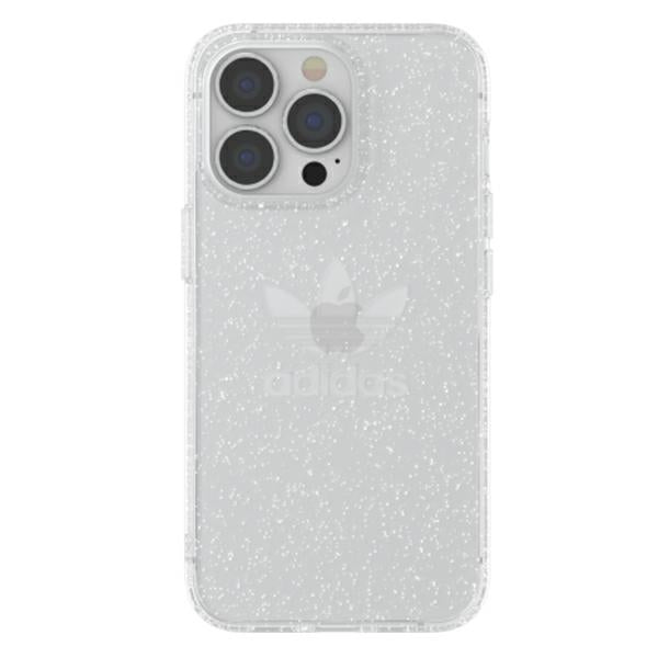 Adidas skaidrus dėklas iPhone 13/13 Pro – sidabrinis