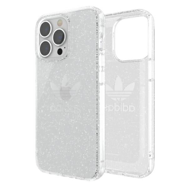 Adidas skaidrus dėklas iPhone 13/13 Pro – sidabrinis