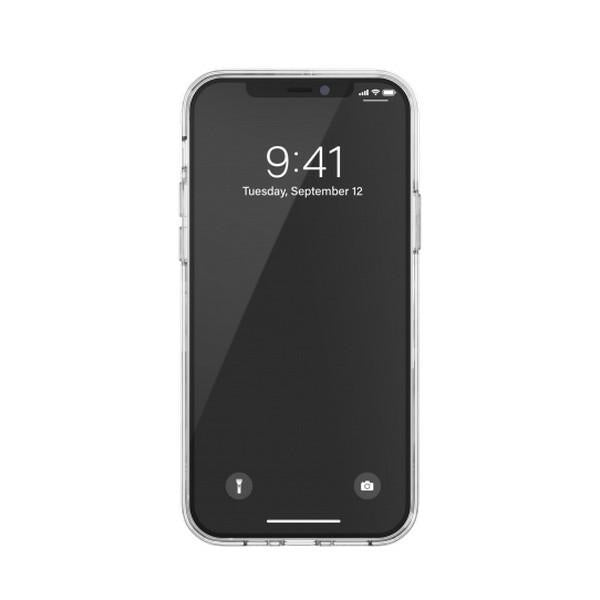 Adidas SnapCase Camo dėklas iPhone 12/12 Pro – skaidrus/baltas -- iPhone 12