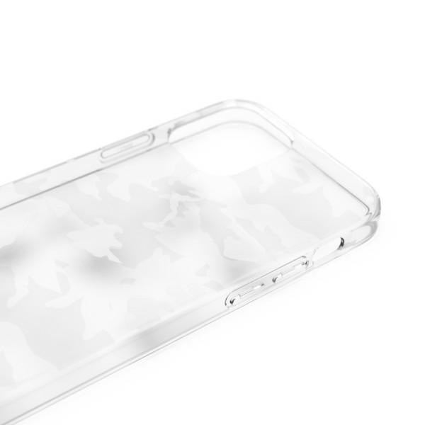 Adidas SnapCase Camo dėklas iPhone 12/12 Pro – skaidrus/baltas -- iPhone 12