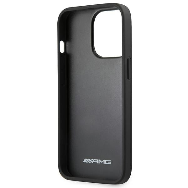 Mercedes-AMG Debossed Lines dėklas iPhone 14 Pro – juodas