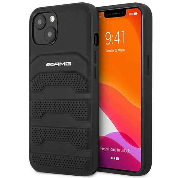 Mercedes-AMG odinis dėklas iPhone 14 Plus – juodas -- iPhone 14 Plus