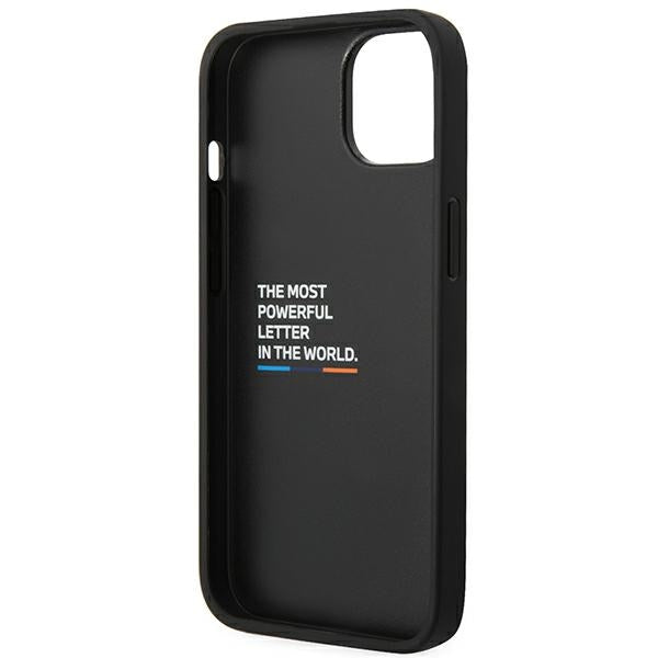 BMW odinis dėklas iPhone 14 Plus – juodas