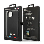 BMW odinis dėklas iPhone 14 Plus – juodas