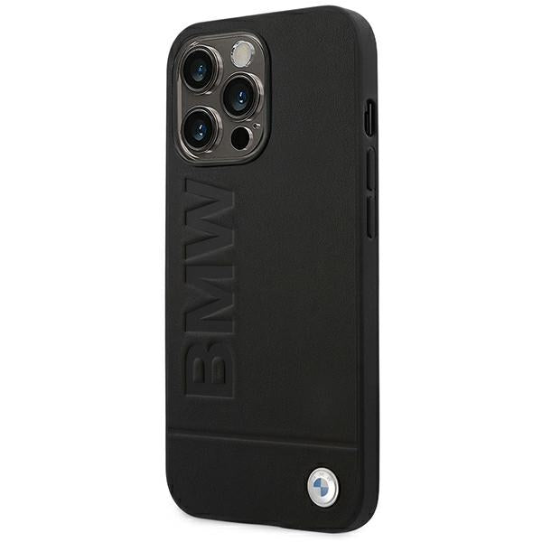 BMW odinis dėklas iPhone 14 Pro Max – juodas