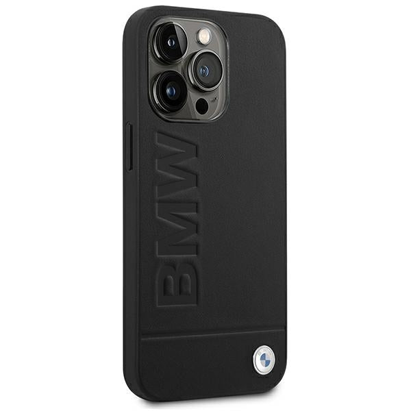 BMW odinis dėklas iPhone 14 Pro Max – juodas