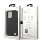BMW odinis dėklas iPhone 14 Pro Max – juodas