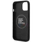 BMW odinis MagSafe dėklas iPhone 14 Plus – juodas -- iPhone 14 Plus