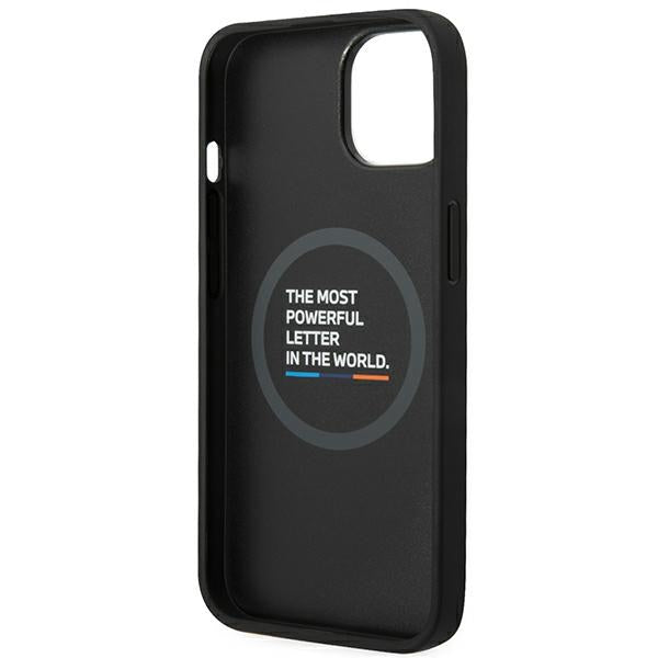 BMW odinis MagSafe dėklas iPhone 14 Plus – juodas -- iPhone 14 Plus