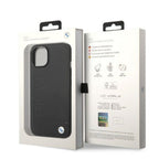 BMW MagSafe dėklas iPhone 14 Plus / 15 Plus – juodas