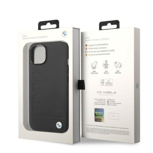 BMW MagSafe dėklas iPhone 14 Plus / 15 Plus – juodas