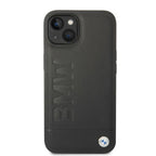 BMW Signature MagSafe dėklas iPhone 14 – juodas