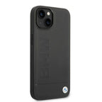 BMW Signature MagSafe dėklas iPhone 14 – juodas
