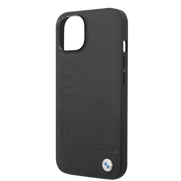 BMW Signature MagSafe dėklas iPhone 14 – juodas