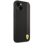 Ferrari karboninis dėklas iPhone 14 Plus – juodas