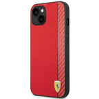 Ferrari hardcase dėklas iPhone 14 Plus – raudonas
