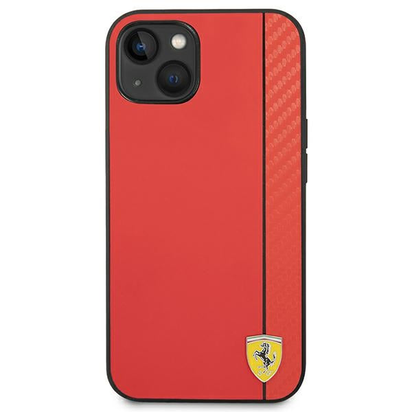 Ferrari hardcase dėklas iPhone 14 Plus – raudonas