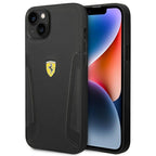 Ferrari odinis dėklas iPhone 14 Plus – juodas