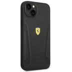 Ferrari odinis dėklas iPhone 14 Plus – juodas