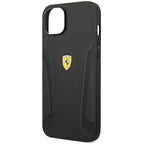 Ferrari odinis dėklas iPhone 14 Plus – juodas