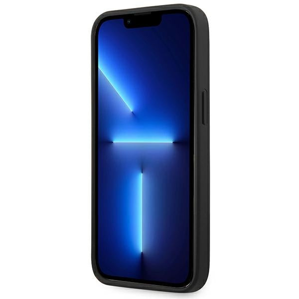 Ferrari silikoninis dėklas iPhone 14 Plus – juodas -- iPhone 14 Plus