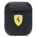 Ferrari odinis dėklas AirPods – juodas (On Track)