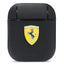 Ferrari odinis dėklas AirPods – juodas (On Track)