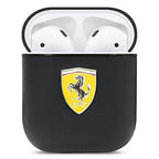 Ferrari odinis dėklas AirPods – juodas (On Track)