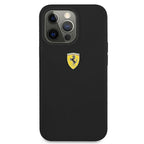 Ferrari silikoninis dėklas iPhone 13/13 Pro – juodas