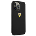 Ferrari silikoninis dėklas iPhone 13/13 Pro – juodas