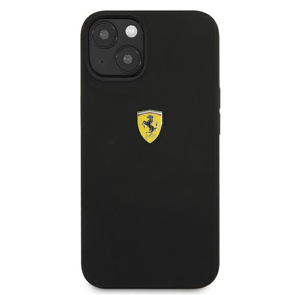 Ferrari silikoninis dėklas iPhone 13 mini – juodas