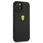 Ferrari silikoninis dėklas iPhone 13 mini – juodas