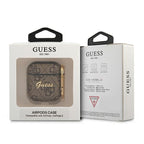 Guess 4G AirPods 1/2 dėklas – rudas