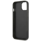 Guess Saffiano Triangle dėklas iPhone 13 mini – juodas