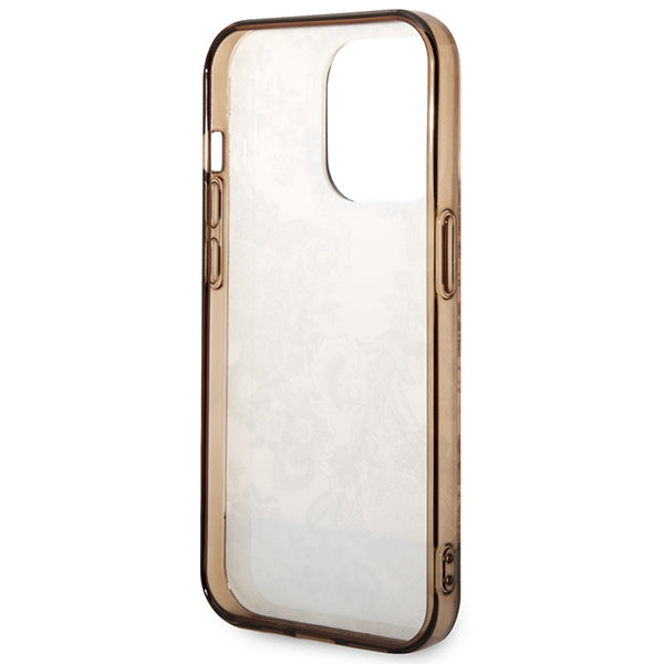 Guess dėklas iPhone 14 Pro – ochra