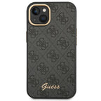 Guess dėklas iPhone 14 Plus – juodas, 4G Vintage