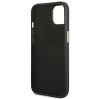 Guess dėklas iPhone 14 Plus – juodas, 4G Vintage