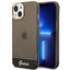 Guess skaidrus dėklas iPhone 14 Plus – juodas