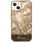 Guess dėklas iPhone 14 Plus – ochros, Porcelain -- iPhone 14 Plus