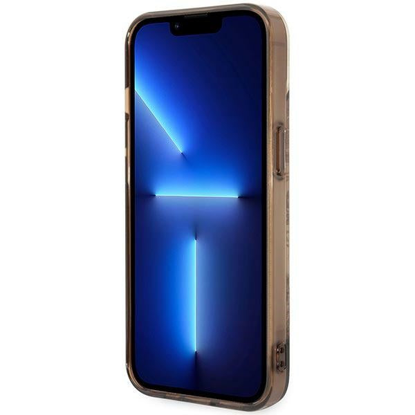 Guess dėklas iPhone 14 Plus – ochros, Porcelain -- iPhone 14 Plus