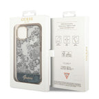 Guess Porceliano dėklas iPhone 14 Plus – pilkas