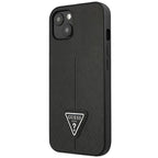 Guess Saffiano dėklas iPhone 14 Plus – juodas