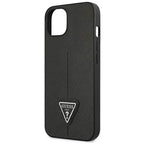 Guess Saffiano dėklas iPhone 14 Plus – juodas