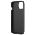 Guess Saffiano dėklas iPhone 14 Plus – juodas